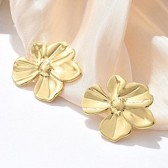 304 Stainless Steel Stud Earrings&nbsp;EJEW-U047-16G
