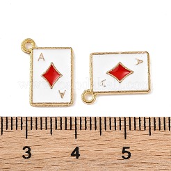 Rack Plating Alloy Charms&nbsp;FIND-M020-05G-03