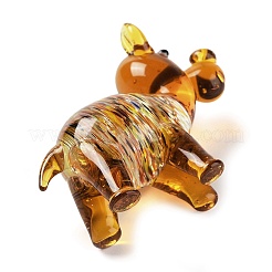3D Horse Handmade Lampwork Display Decoration&nbsp;DJEW-C012-07