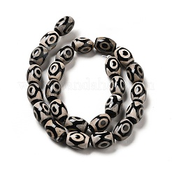 Tibetan Style dZi Beads Strands&nbsp;G-F726-A02
