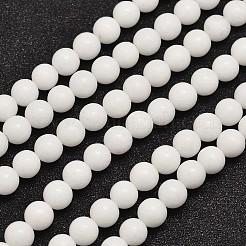Natural Malaysia Jade Beads Strands&nbsp;G-A146-6mm-B01