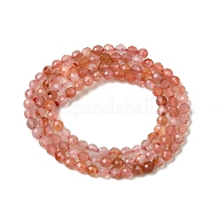 Natural Red Agate Beads Strands&nbsp;G-L653-B01-3mm