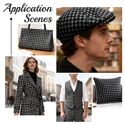 Woolen & Fibre Fabric&nbsp;DIY-WH0759-12C