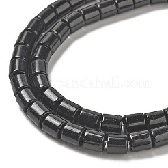 Natural Black Obsidian Beads Strands&nbsp;G-L619-C04-6mm