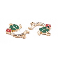 Alloy Crystal Rhinestone Connector Charms&nbsp;FIND-C019-54KCG