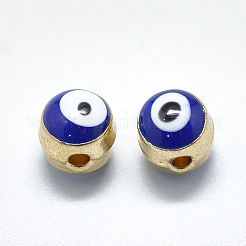 Alloy Enamel Beads&nbsp;ENAM-S117-01B