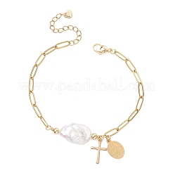304/201 Stainless Steel Charm Bracelets&nbsp;BJEW-JB13658