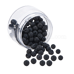 DIY Natural Lava Rock Bead Stretch Bracelet Making Kits&nbsp;DIY-CJ0001-21D