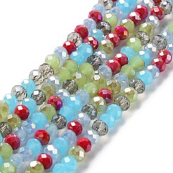 Glass Beads Strands&nbsp;EGLA-A034-M6mm-49