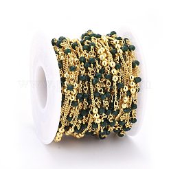 Handmade Brass Curb Chains&nbsp;CHC-I035-02G-07