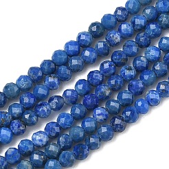 Natural Lapis Lazuli Beads Strands&nbsp;G-B168-A03-2mm