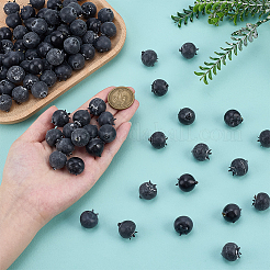 100Pcs Plastic Blueberry Display Decorations&nbsp;DJEW-PH0001-72