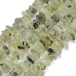Natural Prehnite Beads Strands&nbsp;GG-CBAC61B-C02-01