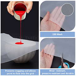 Nylon Mesh Fabric&nbsp;AJEW-WH0678-72E