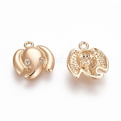 Brass Charms&nbsp;KK-L180-014G-NF