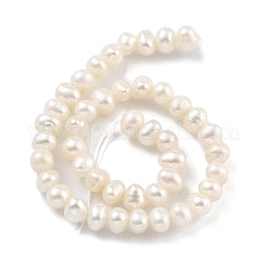 Natural Cultured Freshwater Pearl Beads Strands&nbsp;PEAR-C003-17C