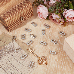 16Pcs Vintage Zinc Alloy Key Signs&nbsp;FIND-BC0019-25P