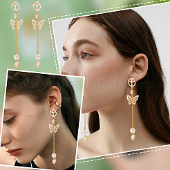 30Pcs 201 Stainless Steel Stud Earring Findings&nbsp;STAS-UN0038-74