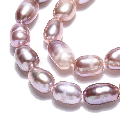 Natural Cultured Freshwater Pearl Beads Strands&nbsp;PEAR-N012-03L