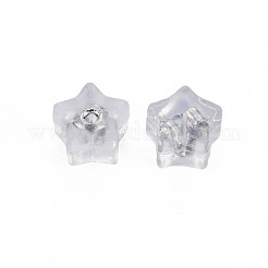 Silicone Ear Nuts&nbsp;SIL-N004-02P-NR