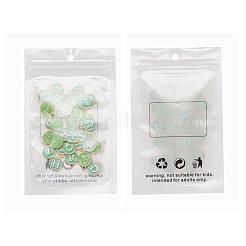2 Sets 2 Styles Golden Plated Alloy Enamel Charms&nbsp;ENAM-YW0001-28D