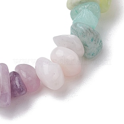Natural Gemstone Chip Stretch Bracelets for Women&nbsp;BJEW-JB11019-02