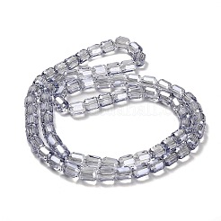 Electroplate Glass Beads Strands&nbsp;EGLA-D030-19M