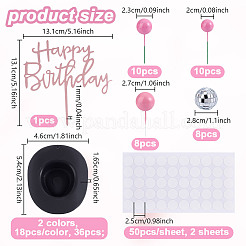 Cake Decoration Sets&nbsp;AJEW-NB0006-45