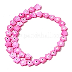 Dyed Natural Freshwater Shell Beads Strands&nbsp;SHEL-A006-03A