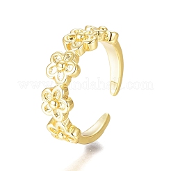 Brass Cuff Toe Rings&nbsp;RJEW-G100-15G