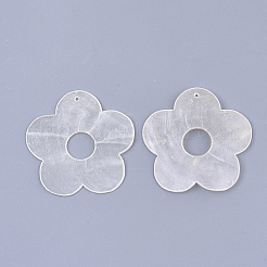 Capiz Shell Pendants&nbsp;X-SHEL-S276-21