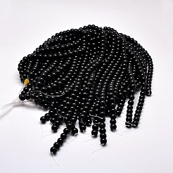 Imitate Austrian Crystal Glass Round Bead Strands&nbsp;X-GLAA-F030-8mm-02