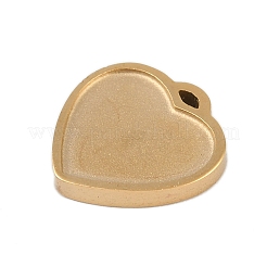 Ion Plating(IP) 304 Stainless Steel Pendant Cabochon Settings&nbsp;STAS-U019-50G