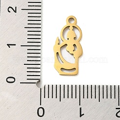 304 Stainless Steel Pendants&nbsp;LS-STAS-S123-02G