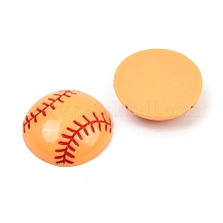 Sport Ball Opaque Resin Decoden Cabochons&nbsp;LS-RESI-XCP0002-47