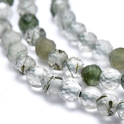 Natural Rutilated Quartz Beads Strands&nbsp;G-P438-C04-2.5mm