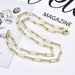 Brass Paperclip Chains&nbsp;MAK-S072-14B-MG