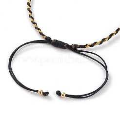 Adjustable Nylon Braided Cord Bracelet Making&nbsp;AJEW-JB00891-01