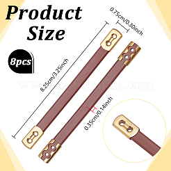 Rubber Bag Handles&nbsp;DIY-WH0750-389B