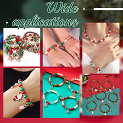 2000Pcs 2 Styles Imitation Pearl & Plating Acrylic Beads&nbsp;OACR-AR0001-32B