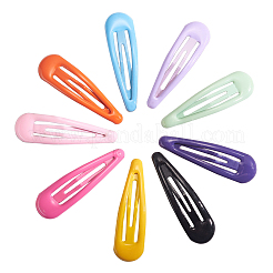 Spray Painted Iron Snap Hair Clips&nbsp;OHAR-CJ0001-01