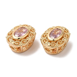 Brass with Glass Multi-Strand Links&nbsp;KK-B074-15G-01