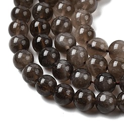 Natural Smoky Quartz Beads Strands&nbsp;G-B167-A09-8mm