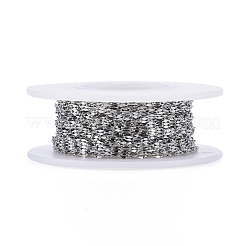 Tarnish Resistant 304 Stainless Steel Dapped Chains&nbsp;CHS-F011-15A-P