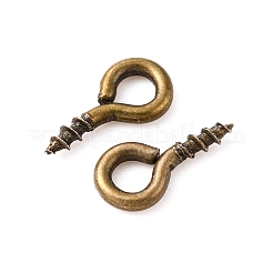 Iron Screw Eye Pin Peg Bails&nbsp;X-E561Y-AB-FF