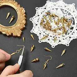 40Pcs 8 Styles Stainless Steel Pendants&nbsp;STAS-CJ0003-65