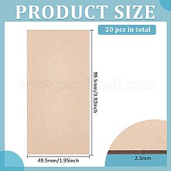 Medium Density Fiberboard (MDF) Sheet&nbsp;DIY-WH0530-17B