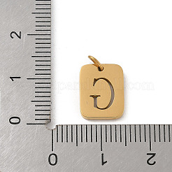 304 Stainless Steel Charms&nbsp;LS-STAS-R001-01G-G