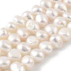 Natural Cultured Freshwater Pearl Beads Strands&nbsp;PEAR-A006-08F