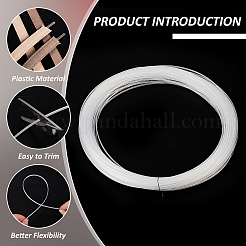 Plastic Boning Sewing Wedding Dress Fabric&nbsp;DIY-WH0504-350